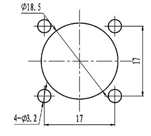 Y34A series Connectors panel cutouts