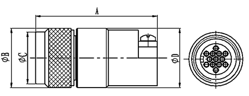 Y34A series Connectors Plug