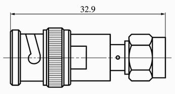 SMA series Connectors Product Outline Dimensions