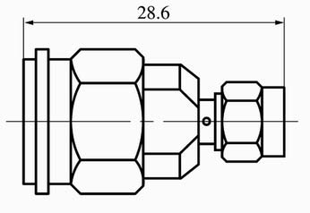 SMA series Connectors Product Outline Dimensions