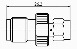 SMA series Connectors Product Outline Dimensions