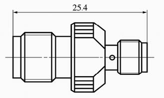 SMA series Connectors Product Outline Dimensions