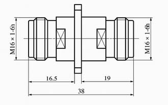 SMA series Connectors Product Outline Dimensions