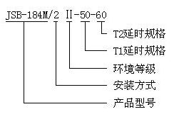 JSB-184M Sealed combination timing lag relays Relays how to order