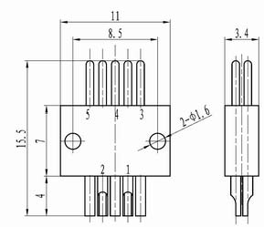 J45-5 series Connectors Plug