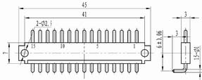 J45-15 series Connectors Plug