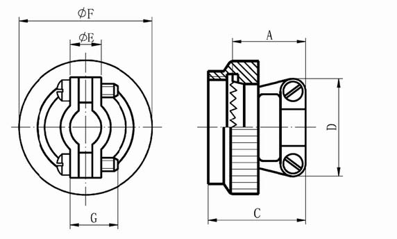 GJB599 series(MIL-C-38999)Ⅰcircular electrical connector Connectors Terminal Accessories