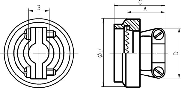 GJB599 series (MIL-C-38999)Ⅲ circular electrical connector with compound material Connectors Terminal Accessories