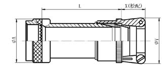 GJB599 series(MIL-C-38999) Ⅲ circular electrical connector Connectors Terminal Accessories