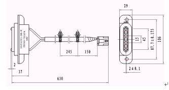 ZK Middle-Door Switch Assembly series Relays Product Outline Dimensions