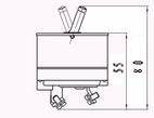 ZKC/Q Automatic Protect Switch series Relays Product Outline Dimensions