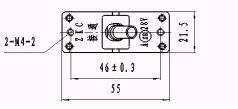 ZKC/Q Automatic Protect Switch series Relays Product Outline Dimensions