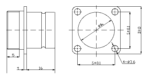 Y57 series  Connectors Receptacle