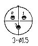 YW1 series  Connectors Contact Arrangements