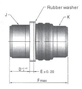 MS 16S-1 Connectors Product Outline Dimensions