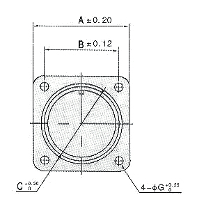 MS 20-4 Connectors Product Outline Dimensions