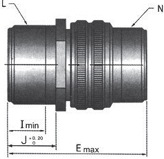 MS 24-2 Connectors Product Outline Dimensions