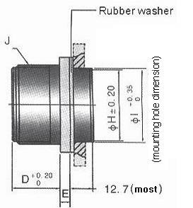 MS 20-16 Connectors Product Outline Dimensions