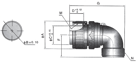 MS 18-10 Connectors Product Outline Dimensions