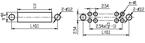 J41,J41B series Connectors Product Outline Dimensions