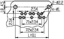 J41,J41B series Connectors Product Outline Dimensions