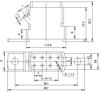 J12&J20 series Connectors Product Outline Dimensions