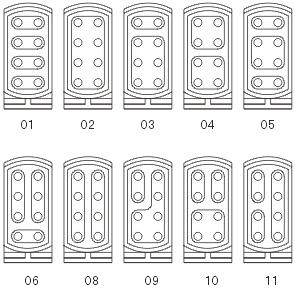 J12&J20 series Connectors Product Outline Dimensions