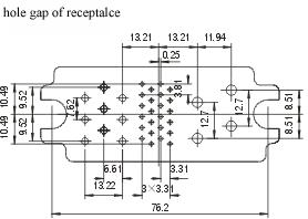 DL37Z/T&DL37Z-01/T-01 series Connectors Product Outline Dimensions