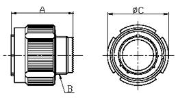 MIL-DTL-38999 series III circular electrical connector  series Connectors Product Outline Dimensions