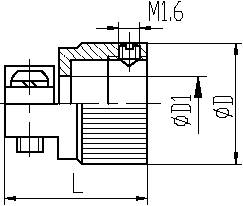 Y27 series Connectors Product Outline Dimensions