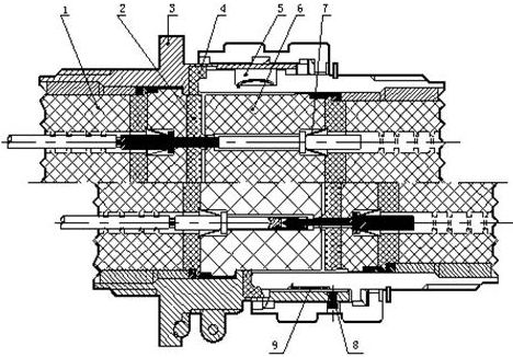 MIL-DTL-38999 SERIESⅠCIRCULAR ELECTRICAL CONNECTOR series Connectors Structure Drawing Of SeriesⅠ