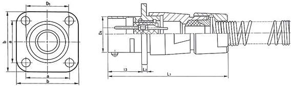 FQ14 black series Connectors Product Outline Dimensions