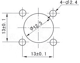 X12 series Connectors Product Outline Dimensions