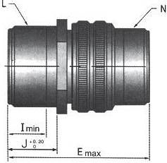 MIL-C-5015 series Connectors Product Outline Dimensions