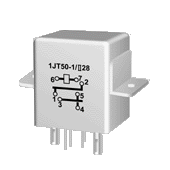 1JB50-1  Ultraminiature and hermetically sealed relays series Relays Product solid picture