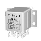 2JB10-1  Magnetism Keep and hermetical relay series Relays Product solid picture