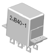 2JB40-1  Magnetism Keep and hermetical relay series Relays Product solid picture