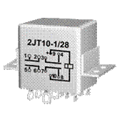 2JT10-1  Ultraminiature and hermetically sealed relays series Relays Product solid picture