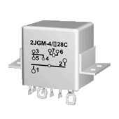 2JGM4-4  Magnetism Keep and hermetical relay series Relays Product solid picture