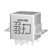 3JT5-1 Magnetism Keep and hermetical relay Series Relays Product solid picture