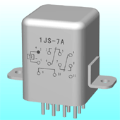 1JS-7A  Time-lapse and hermetical relay series Relays Product solid picture