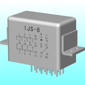 1JS-8  Time-lapse and hermetical relay series Relays Product solid picture
