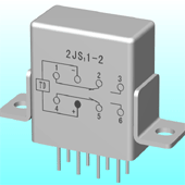 2JS11-2  Time-lapse and hermetical relay series Relays Product solid picture