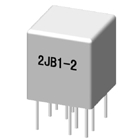 2JB1-2 Subminiature and hermetical Electromagnetism relay series Relays Product solid picture