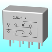 2JSX2-X  Time-lapse and hermetical relay series Relays Product solid picture