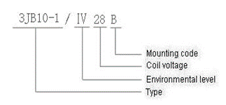 3JB10-1   hermetical Electromagnetism relay series Relays how to order