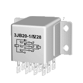 3JB20-1   hermetical Electromagnetism relay series Relays Product solid picture