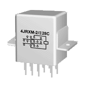 4JRXM-2 miniature and hermetical Electromagnetism relay series Relays Product solid picture