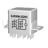 6JRXM-2 miniature and hermetical Electromagnetism relay series Relays Product solid picture