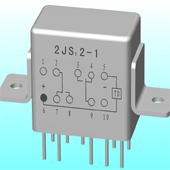 2JS12-1  Time-lapse and hermetical relay series Relays Product solid picture
